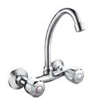 AMOK-99- Style Classic, Double handle Wall Mounted kitchen mixer