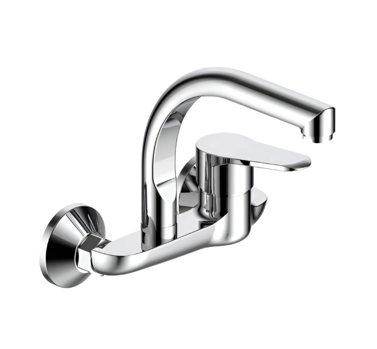 ANNK-88 style (classic), single lever wall kitchen mixer