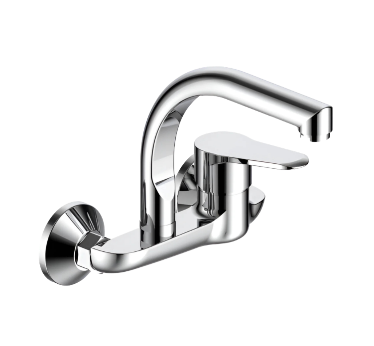 ANNK-88 style (classic), single lever wall kitchen mixer