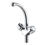 FERK-33-style (classic)-Double handle deck sink mixer