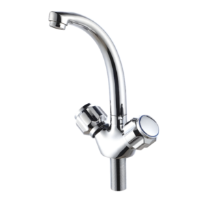 FERK-33-style (classic)-Double handle deck sink mixer