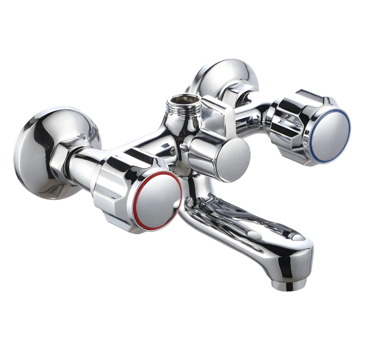 FERK-66 Double handle wall mounted bath mixer