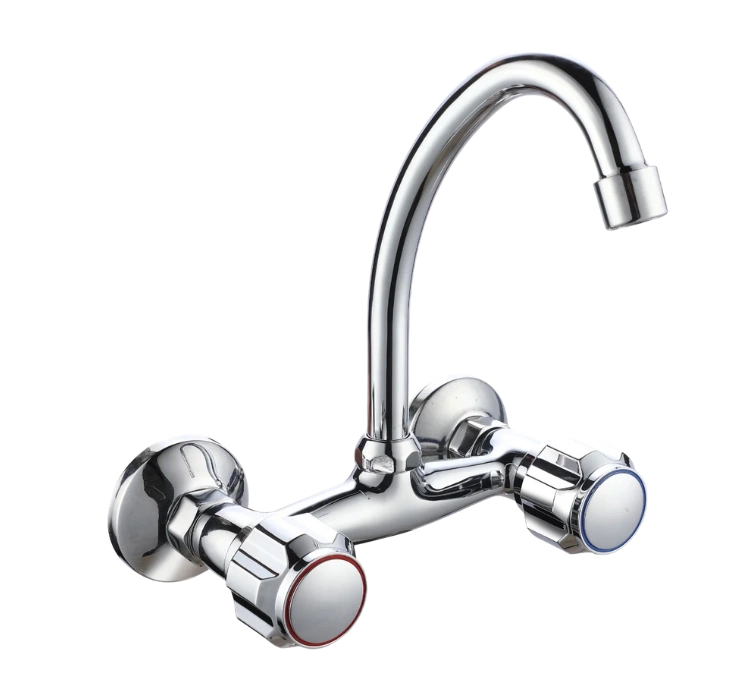 FERK-99 double handle kitchen wall mixer