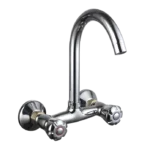 VSKCK02 double handle kitchen wall mounted mixer