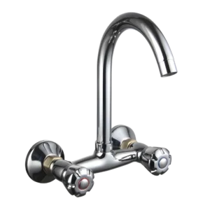 VSKCK02 double handle kitchen wall mounted mixer