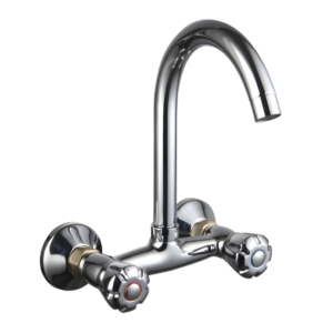 VSKCK02 double handle kitchen wall mounted mixer