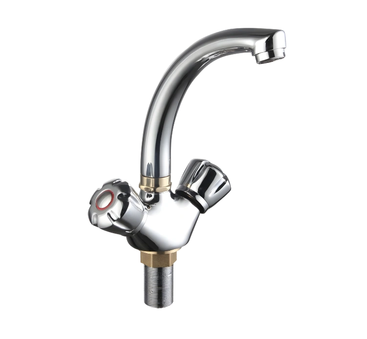 VSKCS01- style (classic), double handle deck mounted sink mixer