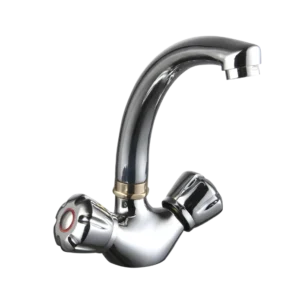 VSKCS02- style (classic), double handle deck mounted sink mixer