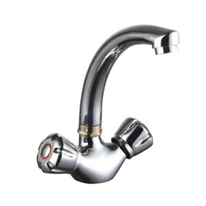 VSKCS02- style (classic), double handle deck mounted sink mixer