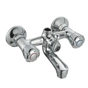 WSKT B01(Classic) double handle  wall mounted bath mixer