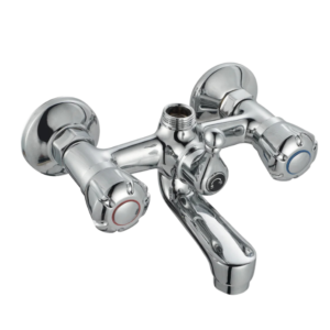 WSKT B01(Classic) double handle  wall mounted bath mixer